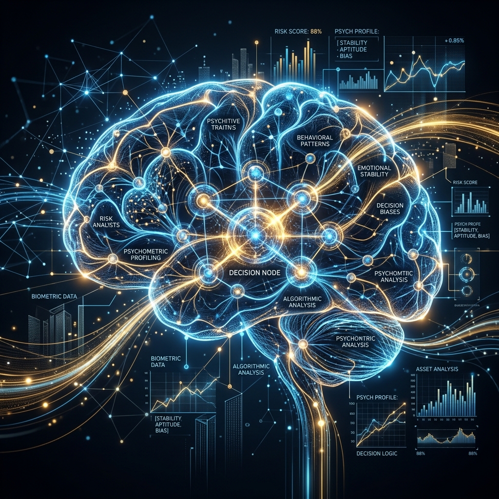 Psychometric Risk Scoring Brain Network